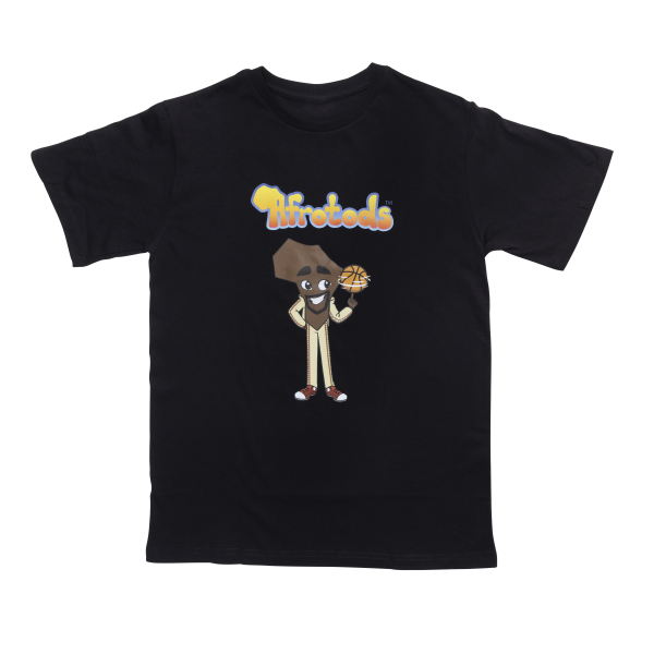 Afrotods Papa with basketball T-Shirt